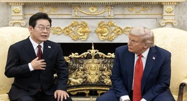 李在明說特朗普當(dāng)面要地 玩笑回應(yīng)引發(fā)討論