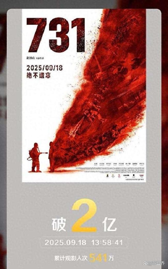 电影《731》为何如此火爆