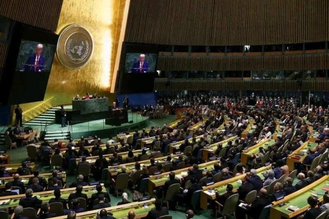 专家:特朗普在联大上演荒诞真人秀 57分钟的“独角戏”