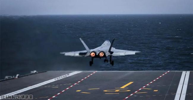 福建舰电磁弹射领先美国多少 展示完整起飞过程