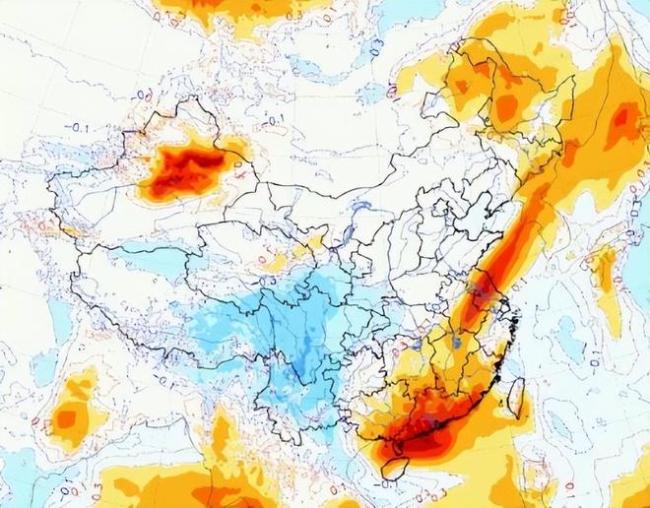 已衔接！“台风雨”将抓续！苏粤或成强降水中心！具一定极点性