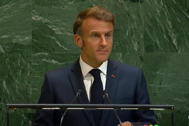 特朗普贬低联合国被马克龙回怼 捍卫多边主义精神