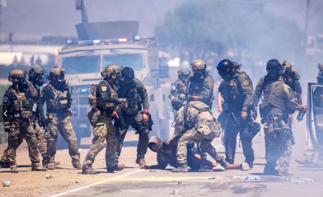 特朗普又往美国一城市派军应对“国内恐怖分子” 波特兰市民强烈反对