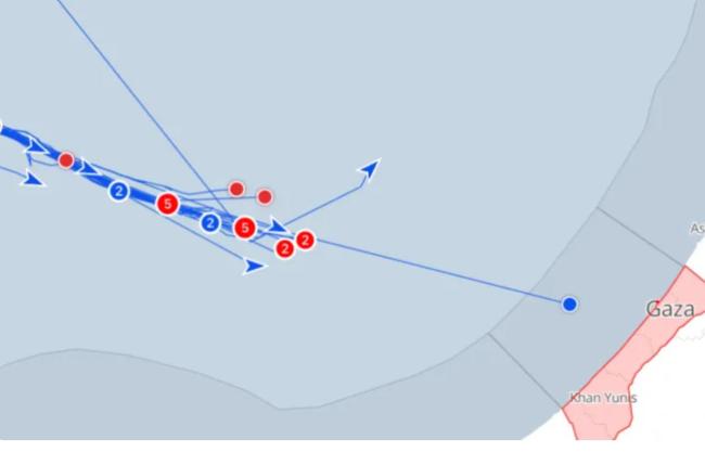 44艘國(guó)際船只給加沙送物資13艘遭扣押