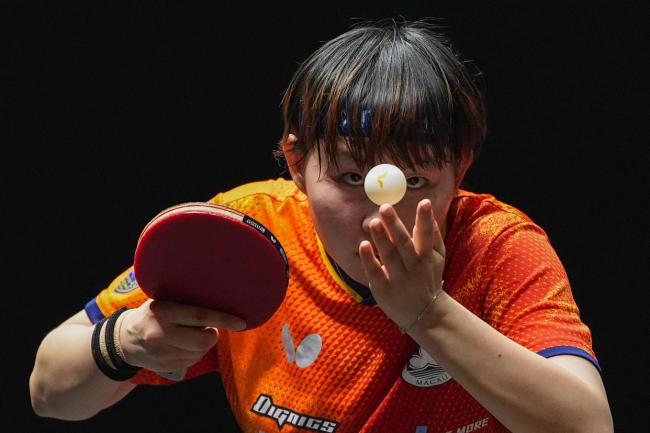 陈幸同晋级WTT中国大满贯女单4强 战胜朱雨玲挺进半决赛