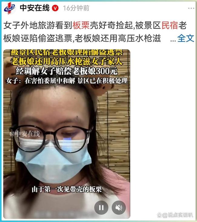 游客称捡板栗壳被民宿老板娘诬陷偷盗 一场误会引发的风波