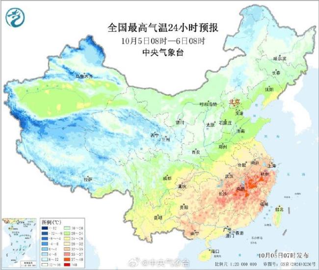 南方大部地区未来一周仍是高温为主 副高坚挺不退