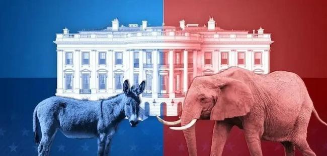 美国军人家庭排队领取免费救济食品 帝国的拧巴