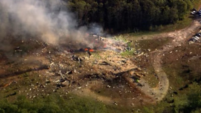 美国田纳西州一炸药厂发生爆炸 致多人死亡