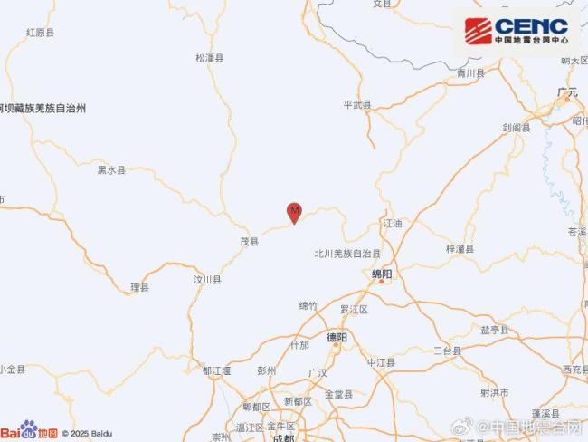 四川阿坝州地震