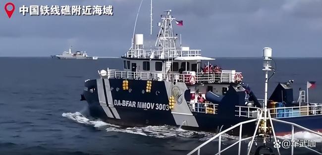 专家:中方在南海上演水炮“追击战”