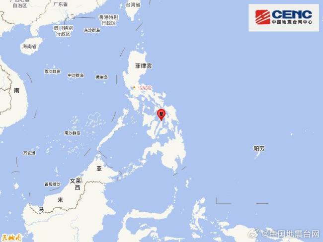 菲律宾发生5.7级地震