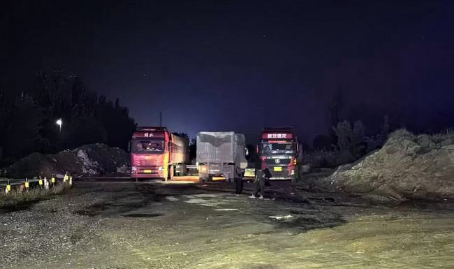 开展夜间专项整治行动，永宁交警查获6辆“百吨王”