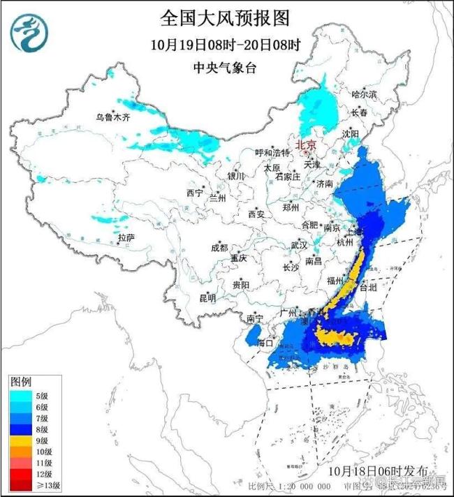 冷空气携风雨抵达湖北 下半年来最强冷空气来袭