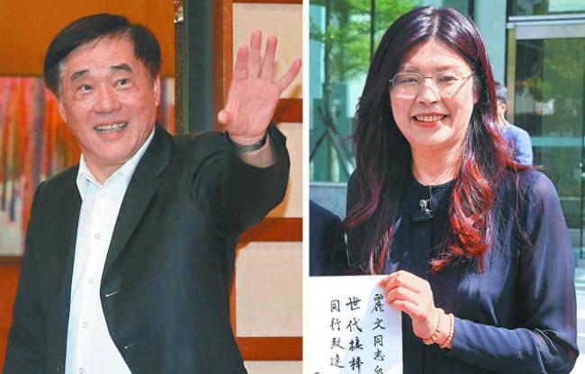 郑丽文承诺让国民党“羊群变狮群” 民调显示党内支持度领先