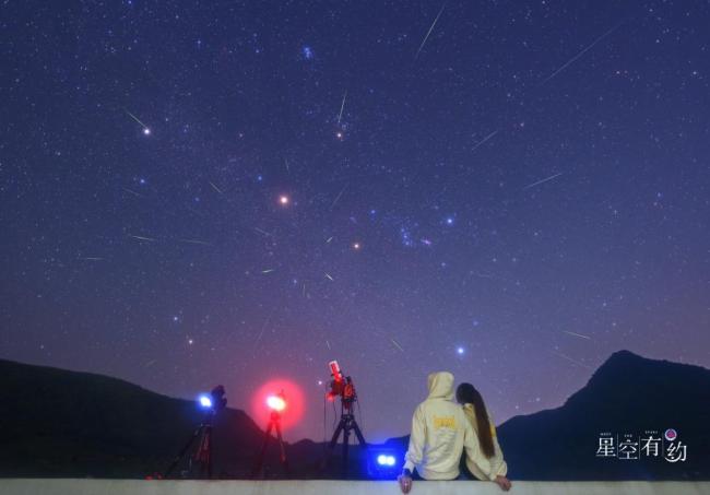 猎户座流星雨21日迎极大 观测条件极佳