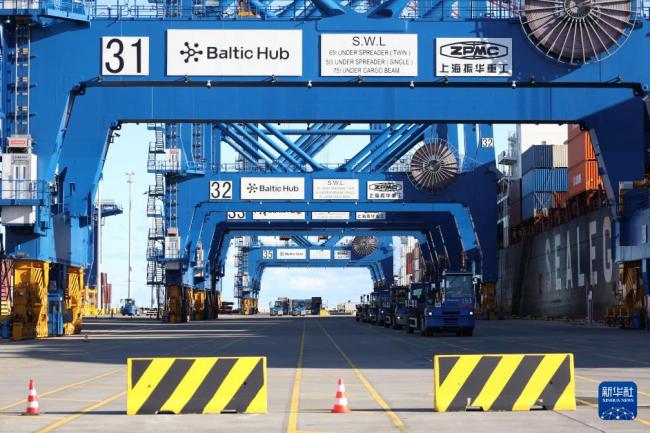 中欧北极快航航线货船抵达波兰 历时26天完成首航