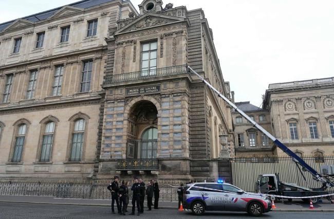 卢浮宫被盗藏品可在1小时内被分解