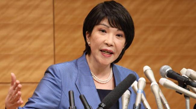 高市早苗当选日本首相 自民党总裁获过半票数