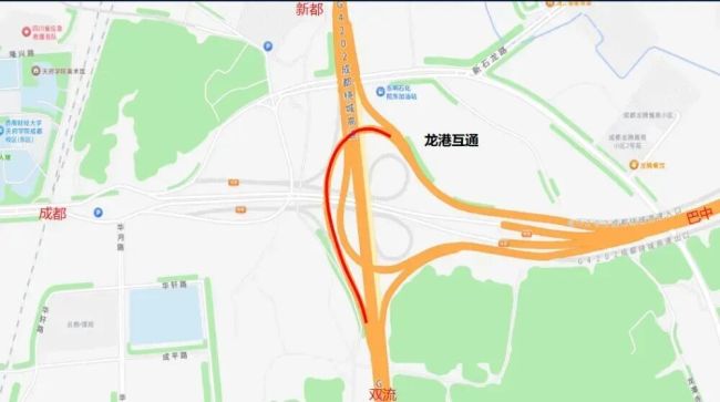 10月24日起成都绕城高速通行有变 因施工实施临时交通管制