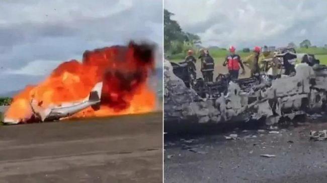 委内瑞拉一飞机发生空难