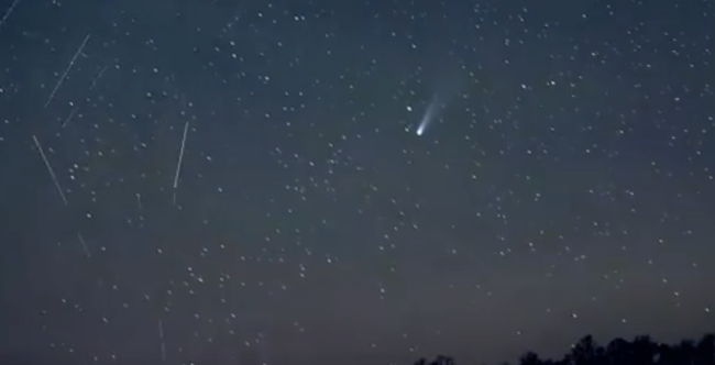 內(nèi)蒙古夜空上演“宇宙奇緣”！