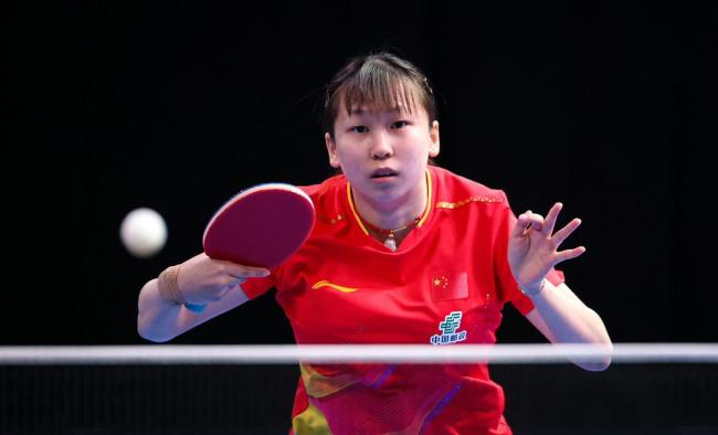 国乒提前包揽女双冠亚军 年轻组合展现实力