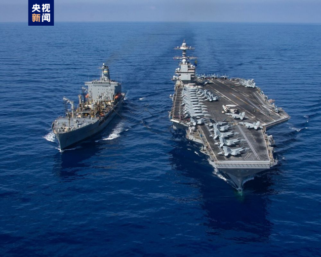 為"打擊販毒" 美軍調派"福特"號航母至加勒比海