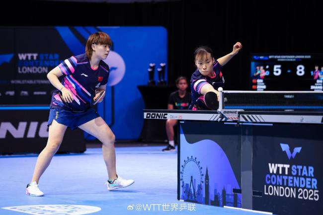 国乒女双夺冠 女单仅剩杨屹韵迎战日乒