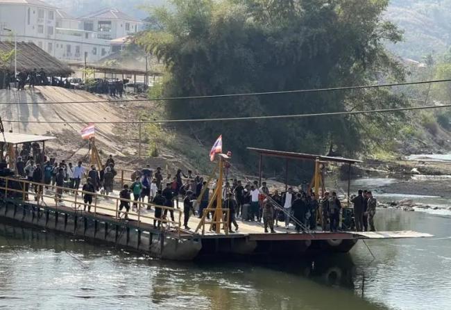 缅方引爆KK园区 上千人跳河出逃 罪恶帝国覆灭