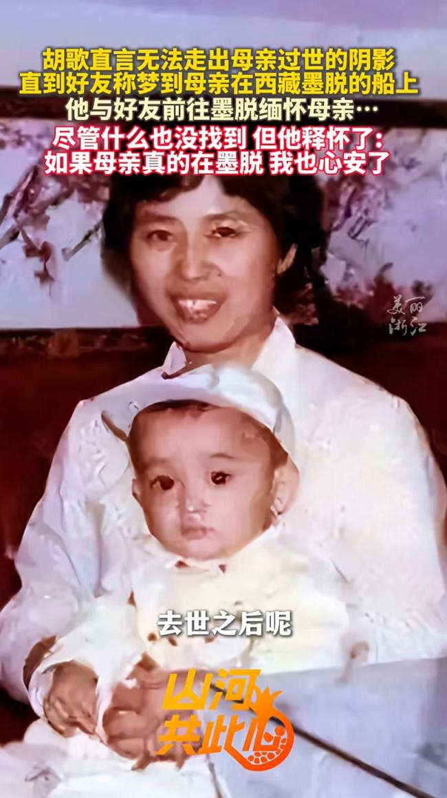 胡歌称无法走出母亲去世阴影