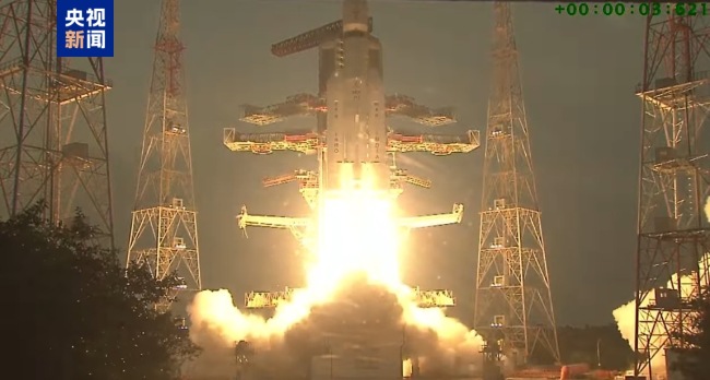 印度最重卫星发射现场曝光