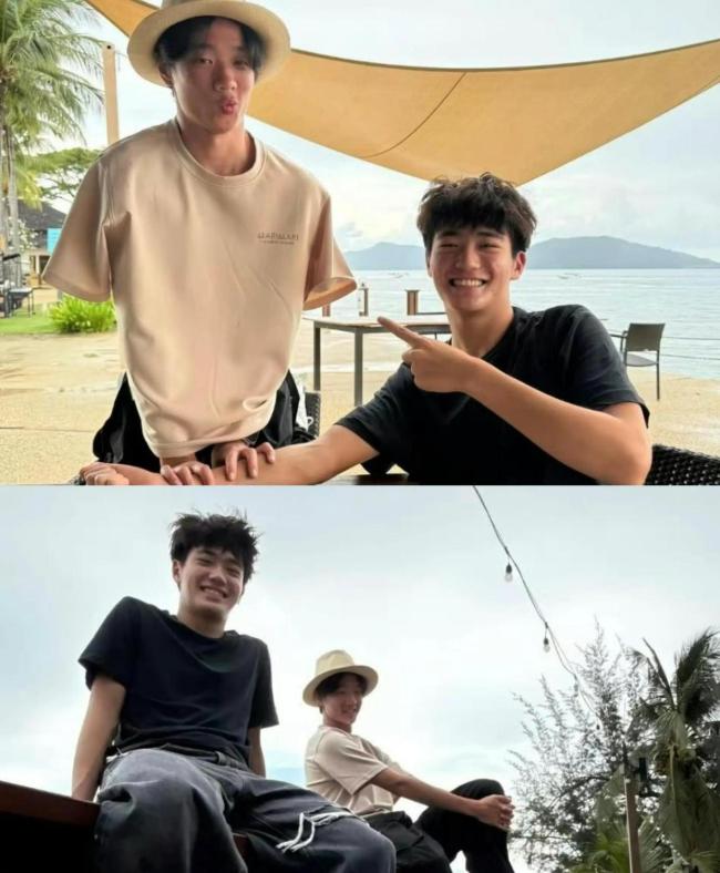 费曼杨阳洋万圣节见面 十一年友情依旧