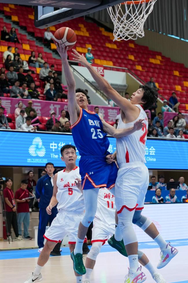 全运会男篮成人组小组赛四川胜湖北
