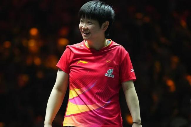 孙颖莎25岁首场大赛是全运会 世界第1再战赛场