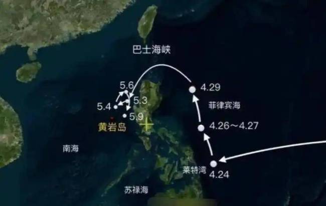 卫星图揭美军舰载机南海坠毁真相 异常打捞引猜测