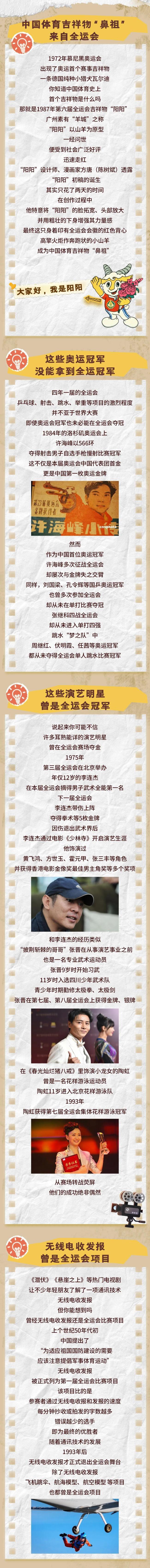 全運(yùn)會(huì)最全冷知識(shí)來(lái)了 粵港澳三地聯(lián)辦揭秘