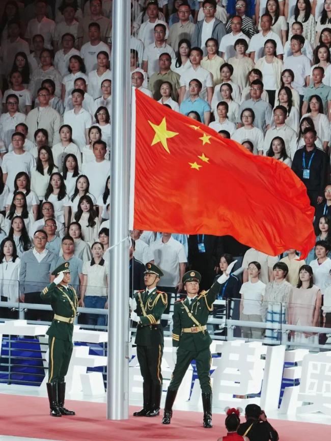 全运会开幕式精彩瞬间 张张惊艳！粤港澳同心筑梦