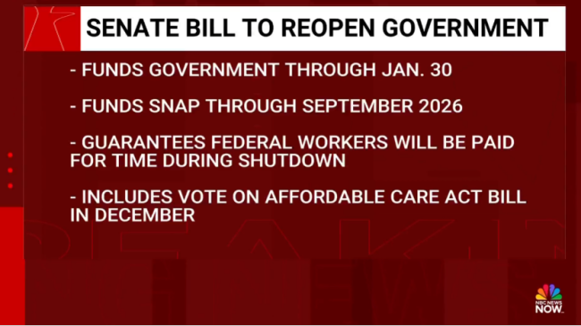 美国政府要开门了吗 协议迈出第一步