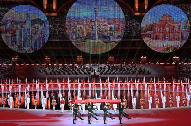 十五运会开幕式亮点集锦:掂!粤港澳三地共谱辉煌