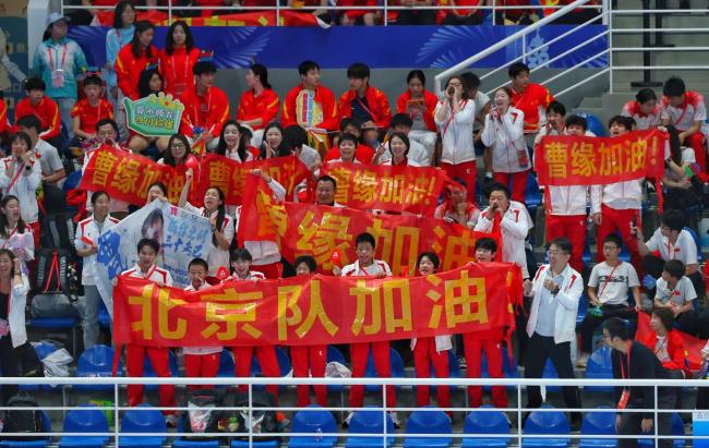 曹緣全運會男子10米跳臺摘銀 老將風(fēng)采依舊