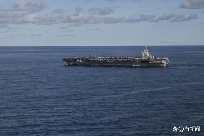 美航母穿“缉毒”马甲 大家照样认识 醉翁之意不在酒