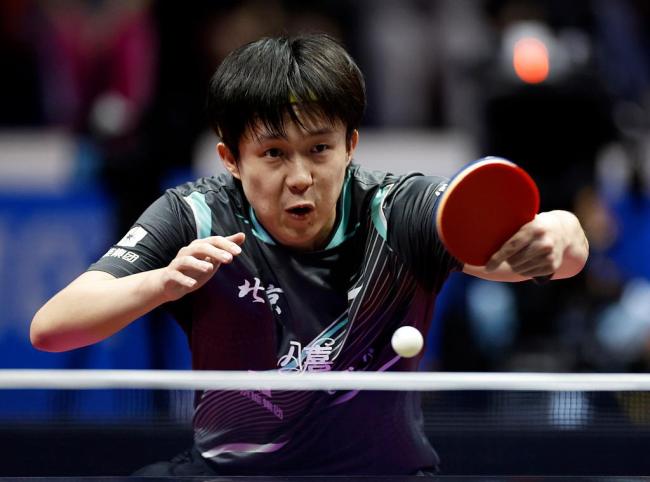 王楚钦力克林高远晋级男单四强 将战樊振东