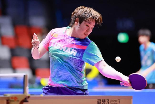 陈梦14比12蒯曼 激战晋级四强