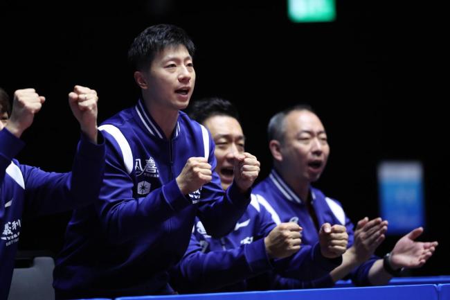 全运会乒乓球团体赛：北京队胜河南队 王楚钦马龙立功