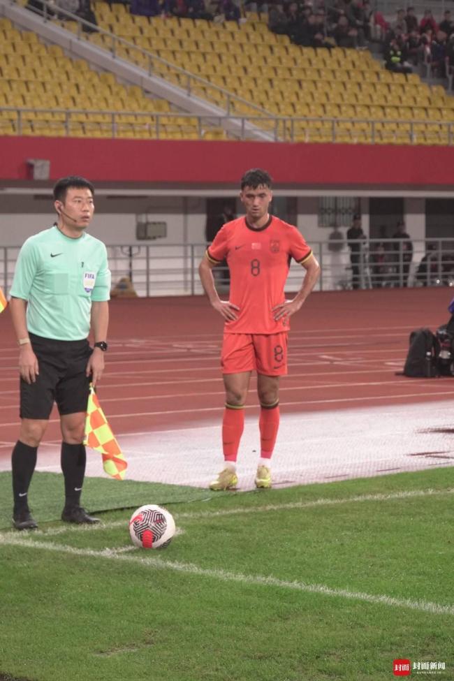 熊猫杯中国U22队2-0战胜韩国队 拜合拉木梅开二度