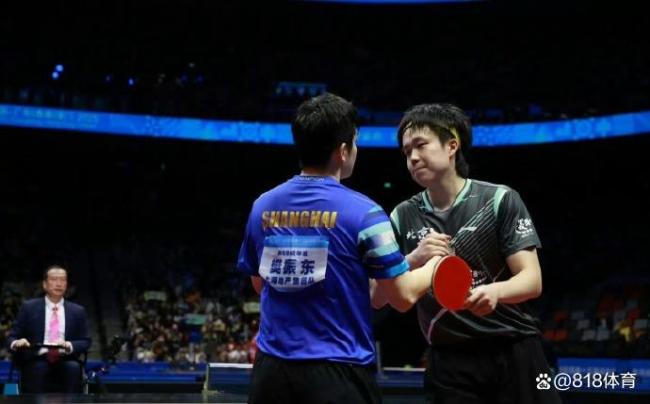 樊振东说庆祝动作是自创的 展现乒乓魅力