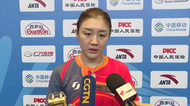 不是陈梦弱了,而是王曼昱变强了! 新星崛起展现实力