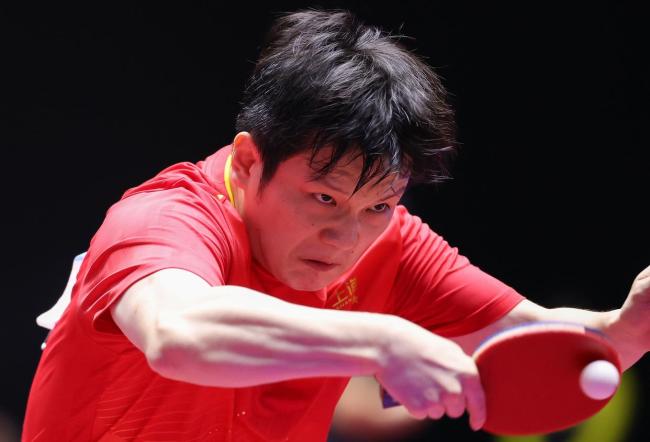 全运会乒乓球男团上海队3比0胜河南队 樊振东关键胜利