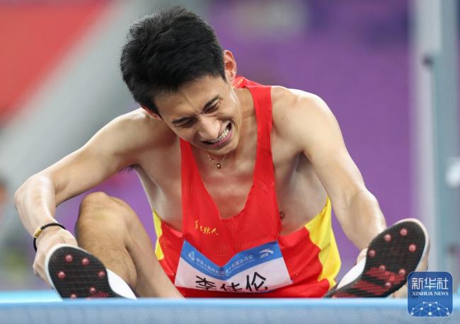 全运男子跳高李佳伦夺冠 黑龙江队荣耀时刻
